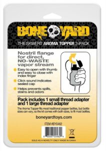 Boneyard Skwert Aroma Toppers (2 per pack) - Black