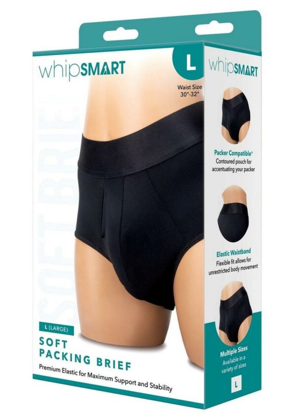 WhipSmart Soft Packing Brief - Xtra Large - Black