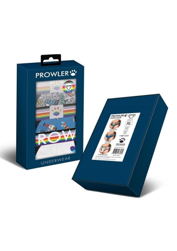 Prowler Pride Brief Collection (3 Pack) - XLarge - Multicolor