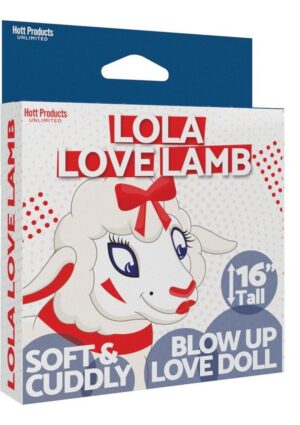 Lola Love Lamb Inflatable Doll - White