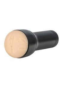 Kiiroo Feel Rae Lil Black Pussy Stroker - PBC - Vanilla