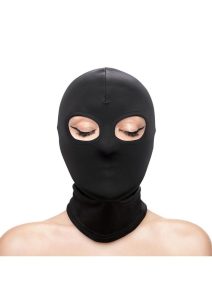 Fetish and Fashion Eyes Hood - Black