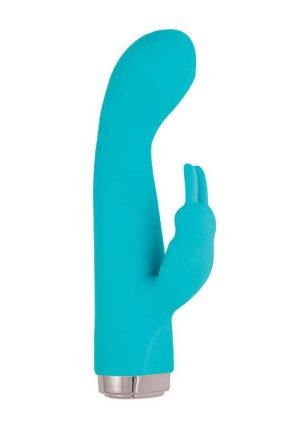 My Secret Rabbit Rechargeable Silicone Rabbit Vibrator - Aqua