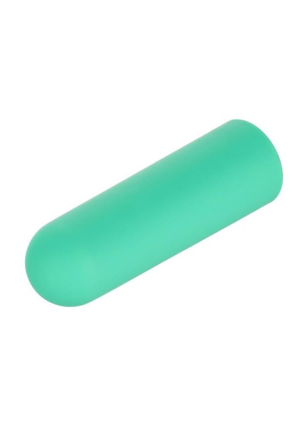 Turbo Buzz Rechargeable Rounded Mini Bullet - Green