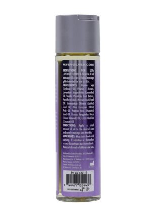 Anoint Perfumery Massage Oil Lavender Flower and Vanilla Bean - 4oz