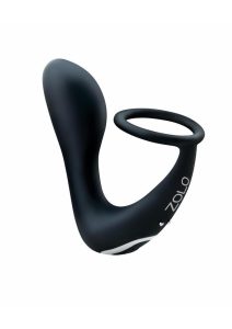 Zolo Black Thumb Silicone Rechargeable Prostate Massager