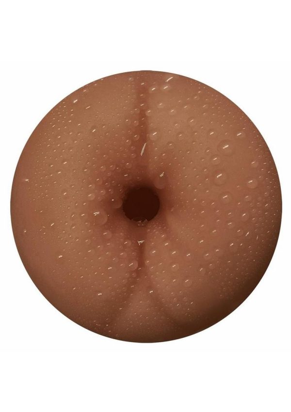 Masturmate Silicone Butt Masturbator - Caramel