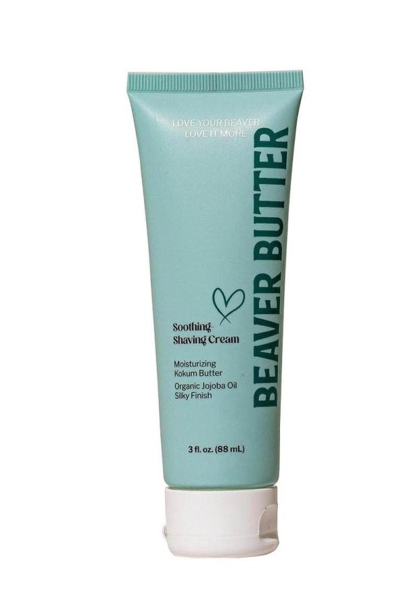 Beaver Butter Unscented Shaving Cream 3oz