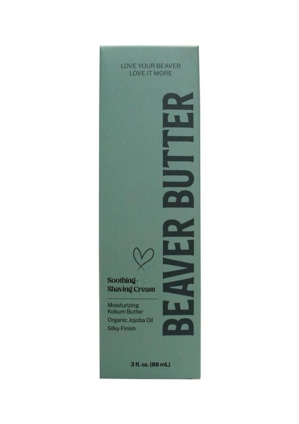Beaver Butter Unscented Shaving Cream 3oz