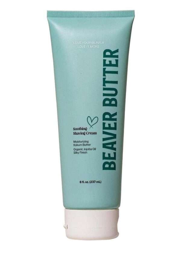 Beaver Butter Unscented Shaving Cream 8oz