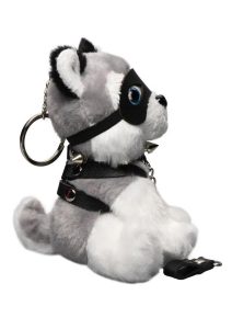 Master Series Max the Fetish Pup Keychain - White
