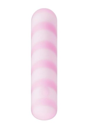 Play With Me Sugar Crush Rechargeable Silicone Bullet - Pink
