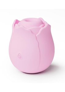 INYA The Vibrating Rose Rechargeable Silicone Clitoral Stimulator - Pink