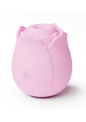 INYA The Vibrating Rose Rechargeable Silicone Clitoral Stimulator - Pink