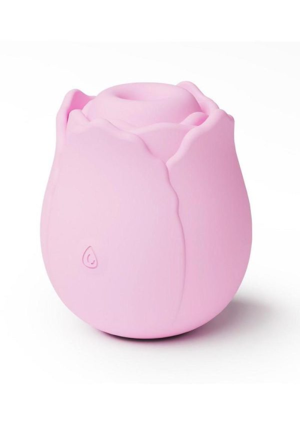INYA The Vibrating Rose Rechargeable Silicone Clitoral Stimulator - Pink