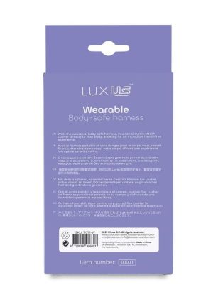 LuxUs Harness - Pink/White