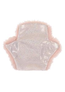 SandM Peaches N CreaMe Spiked Sensory Glove - Rose Gold