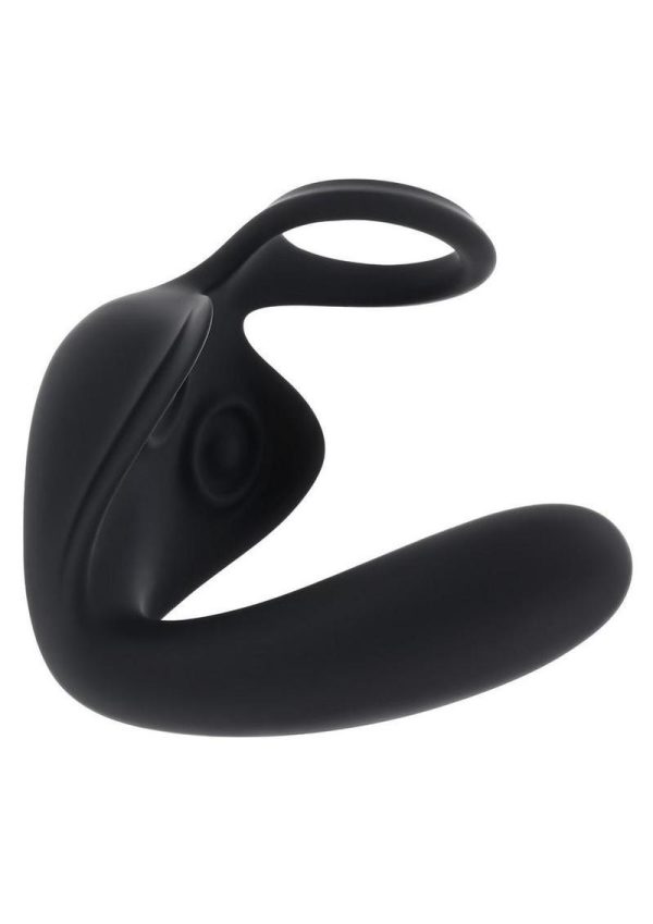 Zero Tolerance Ballin` Out Silicone Rechargeable Prostate Massager with Remote - Black